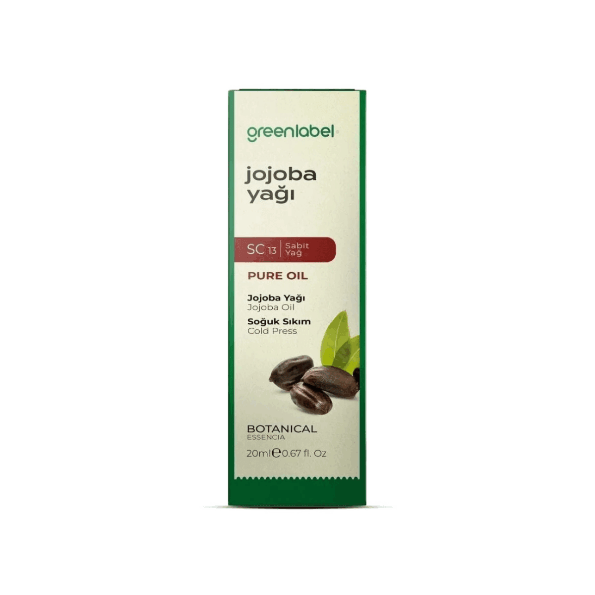 Greenlabel Jojoba Yağı 20 mL x 6 Adet