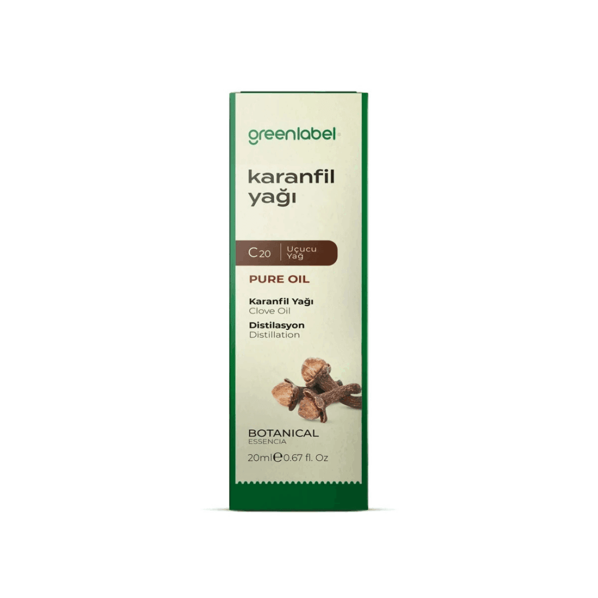 Greenlabel Karanfil Yağı 20 mL x 6 Adet