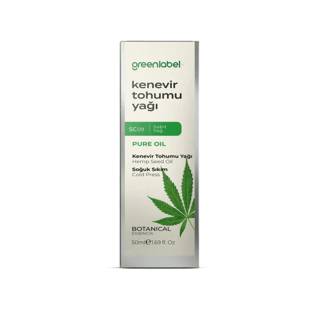 Greenlabel Kenevir Tohumu Yağı 50 mL x 6 Adet