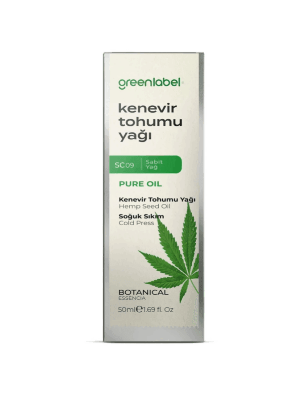 Greenlabel Kenevir Tohumu Yağı 50 mL x 6 Adet