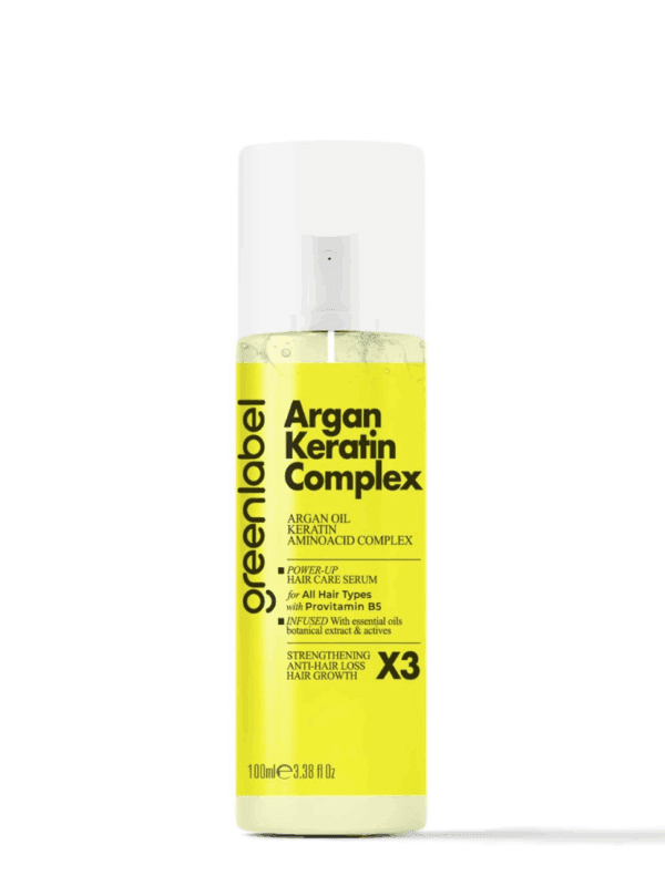 Greenlabel Argan Keratin Durulanmayan Saç Bakım Serumu 100 mL x 12 Adet