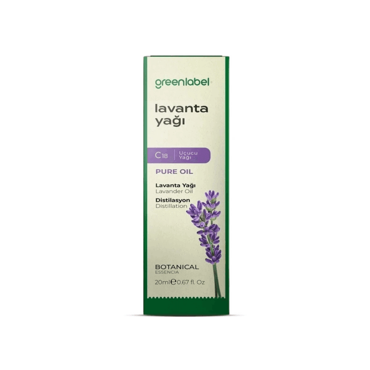 Greenlabel Lavanta Yağı 20 mL x 6 Adet