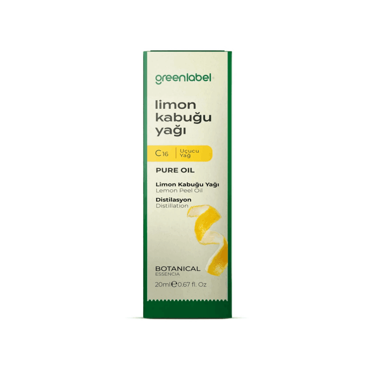 Greenlabel Limon Yağı 20 mL x 6 Adet