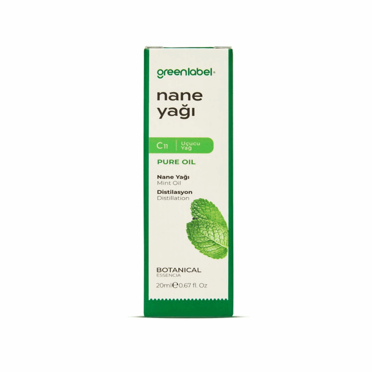 Greenlabel Nane Yağı 20 mL x 6 Adet