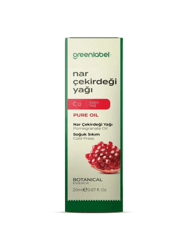 Greenlabel Nar Çekirdeği Yağı 20 mL x 6 Adet