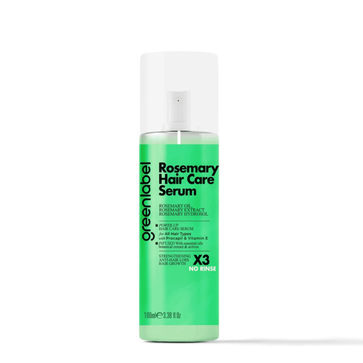Greenlabel Rosemary Durulanmayan Saç Bakım Serumu 100 mL x 12 Adet