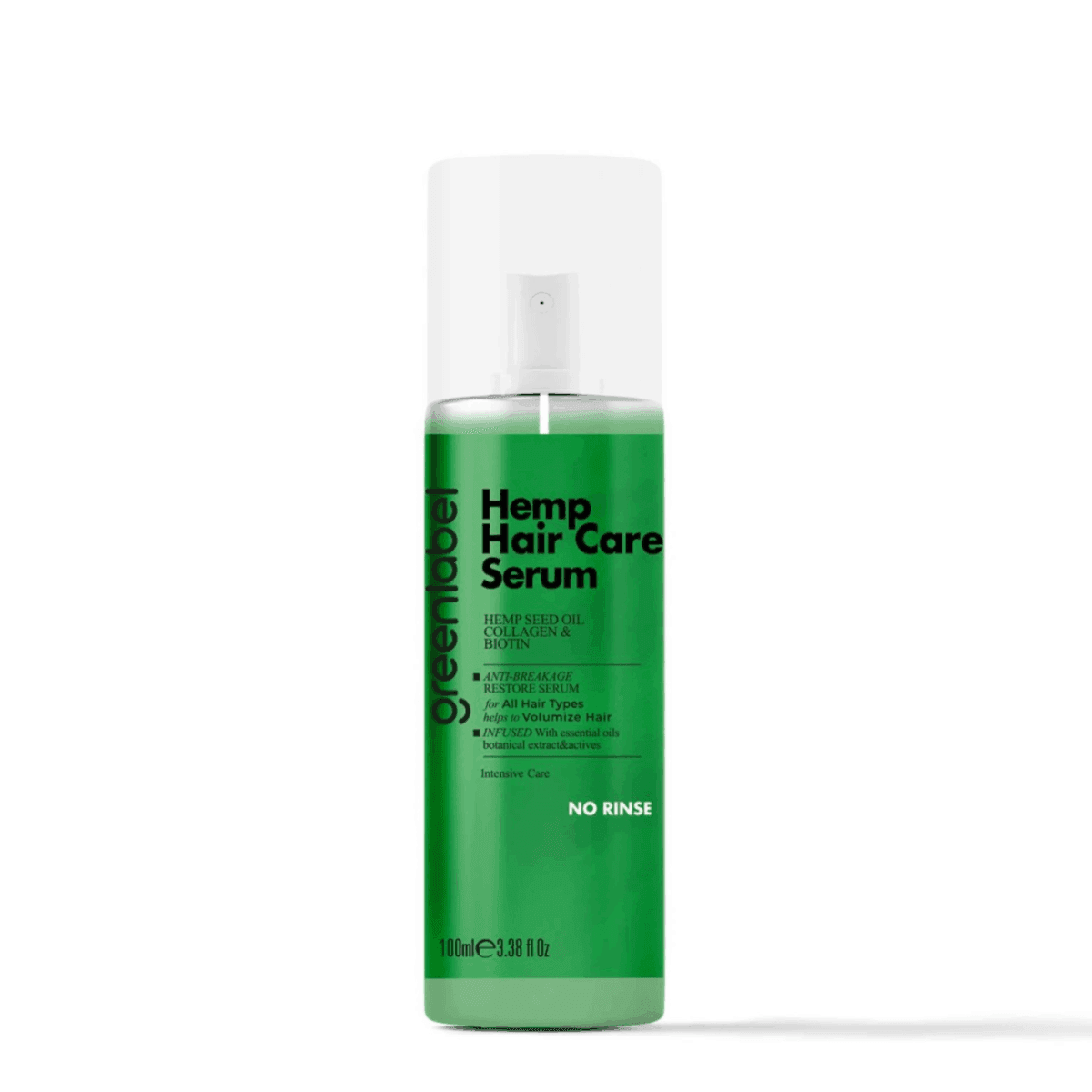 Greenlabel Hemp Durulamasız Saç Bakım Serumu 100 mL x 12 Adet