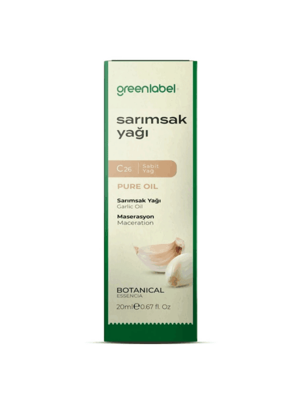 Greenlabel Sarımsak Yağı 20 mL x 6 Adet