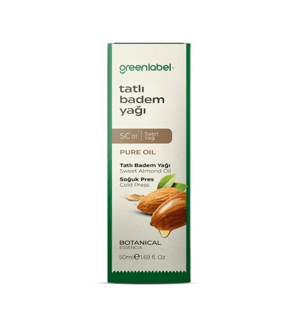Greenlabel Tatlı Badem Yağı 50 mL x 6 Adet