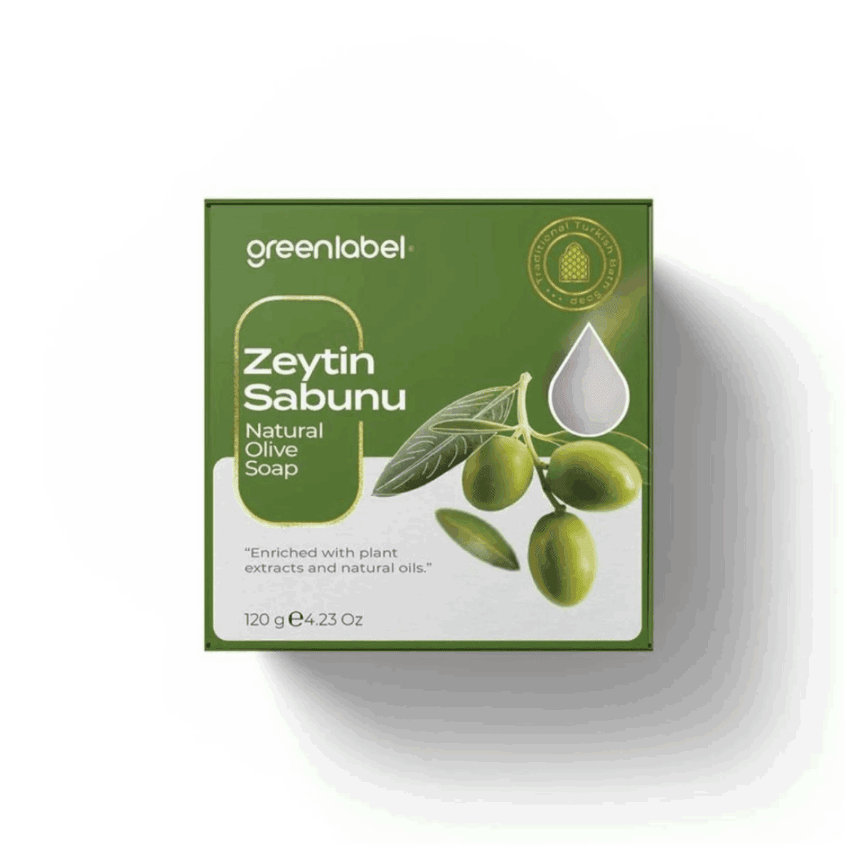 Greenlabel Doğal Zeytinyağlı Sabun 120 g x 12 Adet