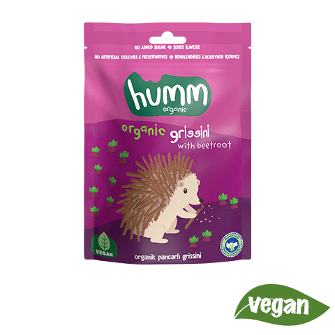 Humm Organic Vegan Pancarlı Grissini 55 g