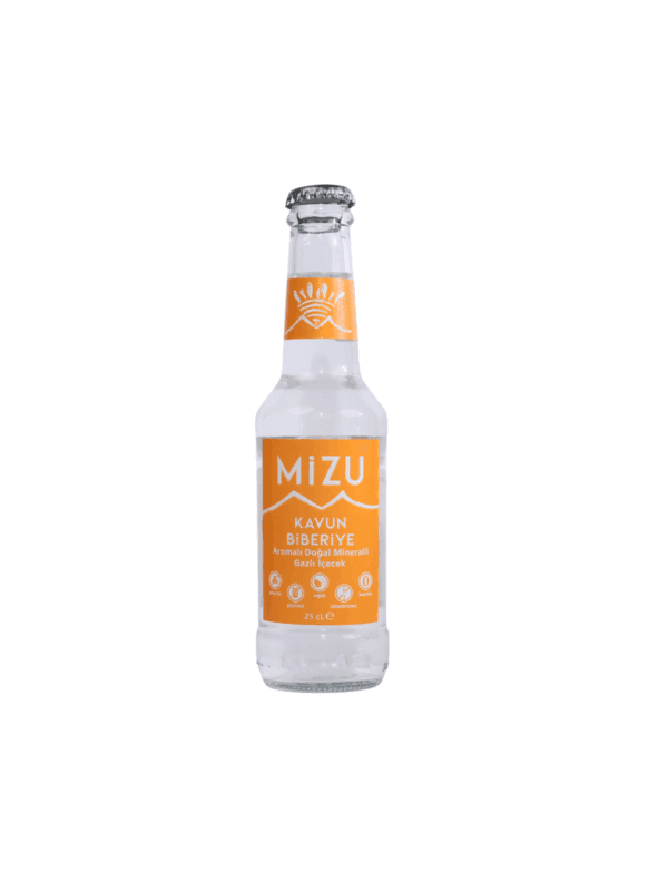 Mizu Kavun Biberiye Aromalı Doğal Mineralli Gazlı İçecek 250 mL