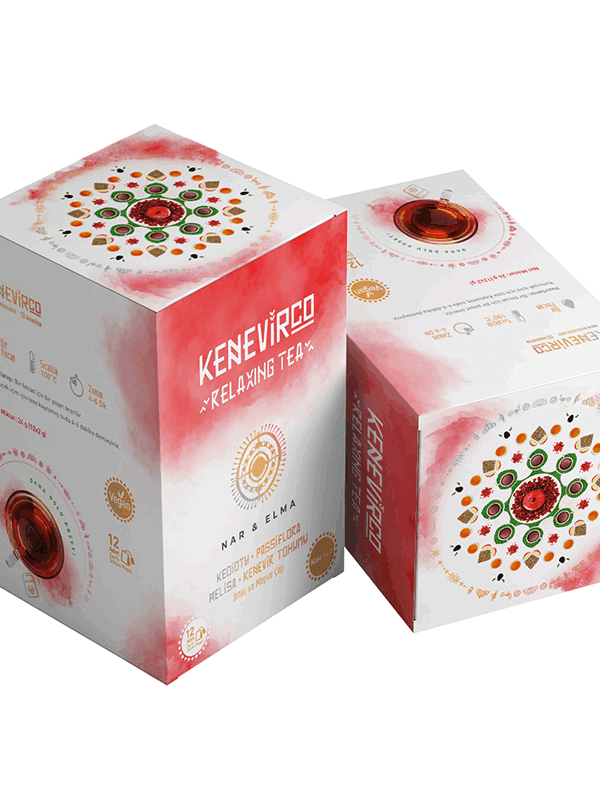 KenevirCo Elmalı Kenevir Tohum Çayı 24 g x 20 Adet