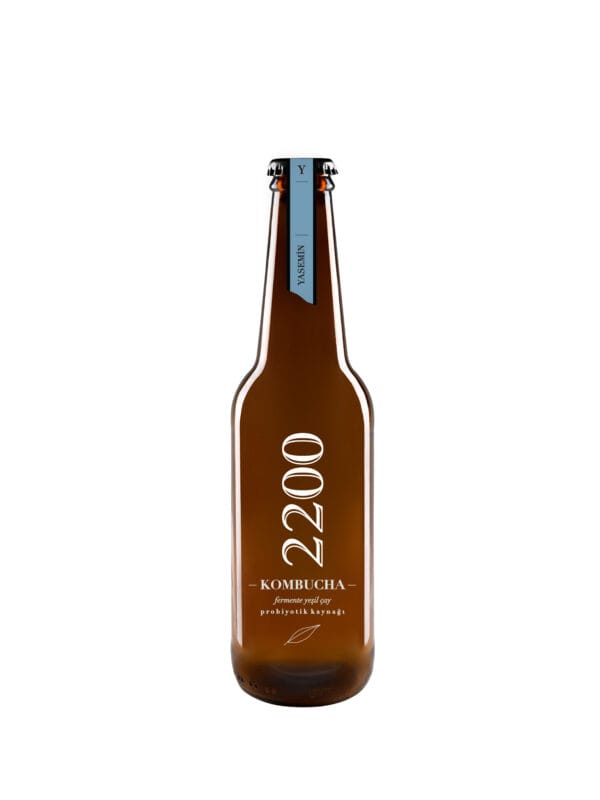 Kombucha 2200 Yasemin Fermente Yeşil Çay 330 mL