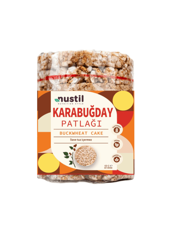 Nustil Glutensiz Karabuğday Patlağı 60g x12