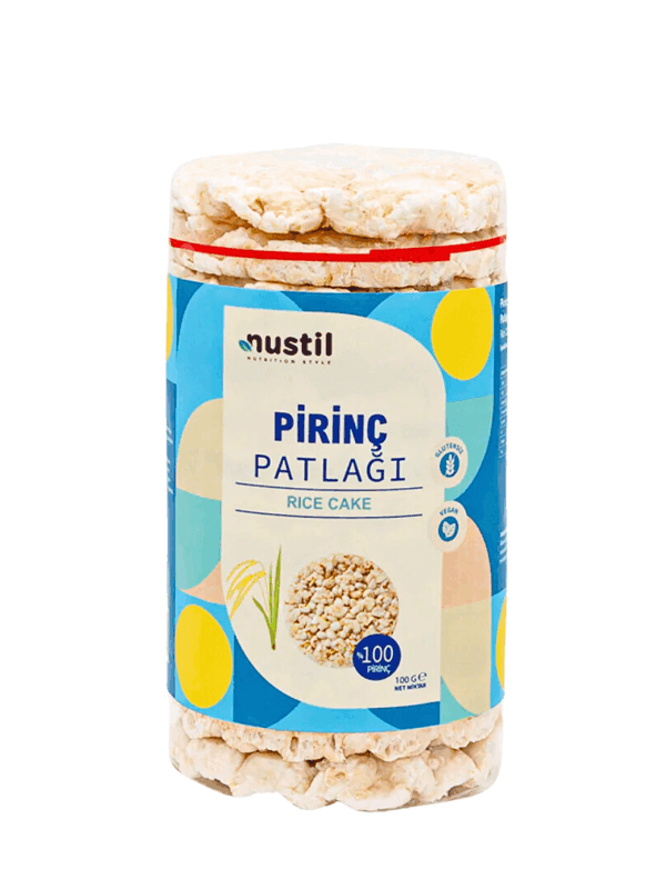 Nustil Glutensiz Pirinç Patlağı 100g x12