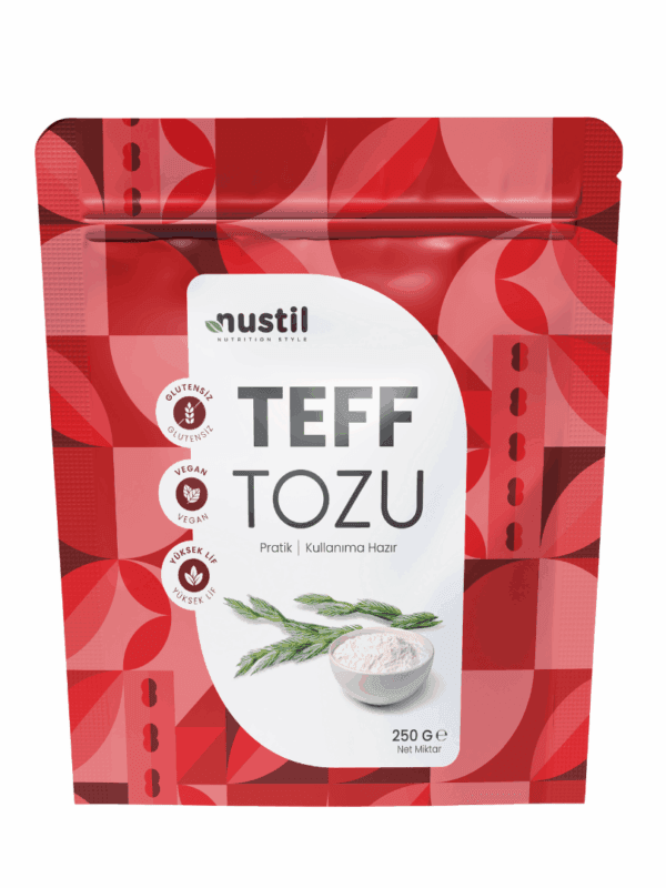 Nustil Glutensiz Teff Tozu 250g x3