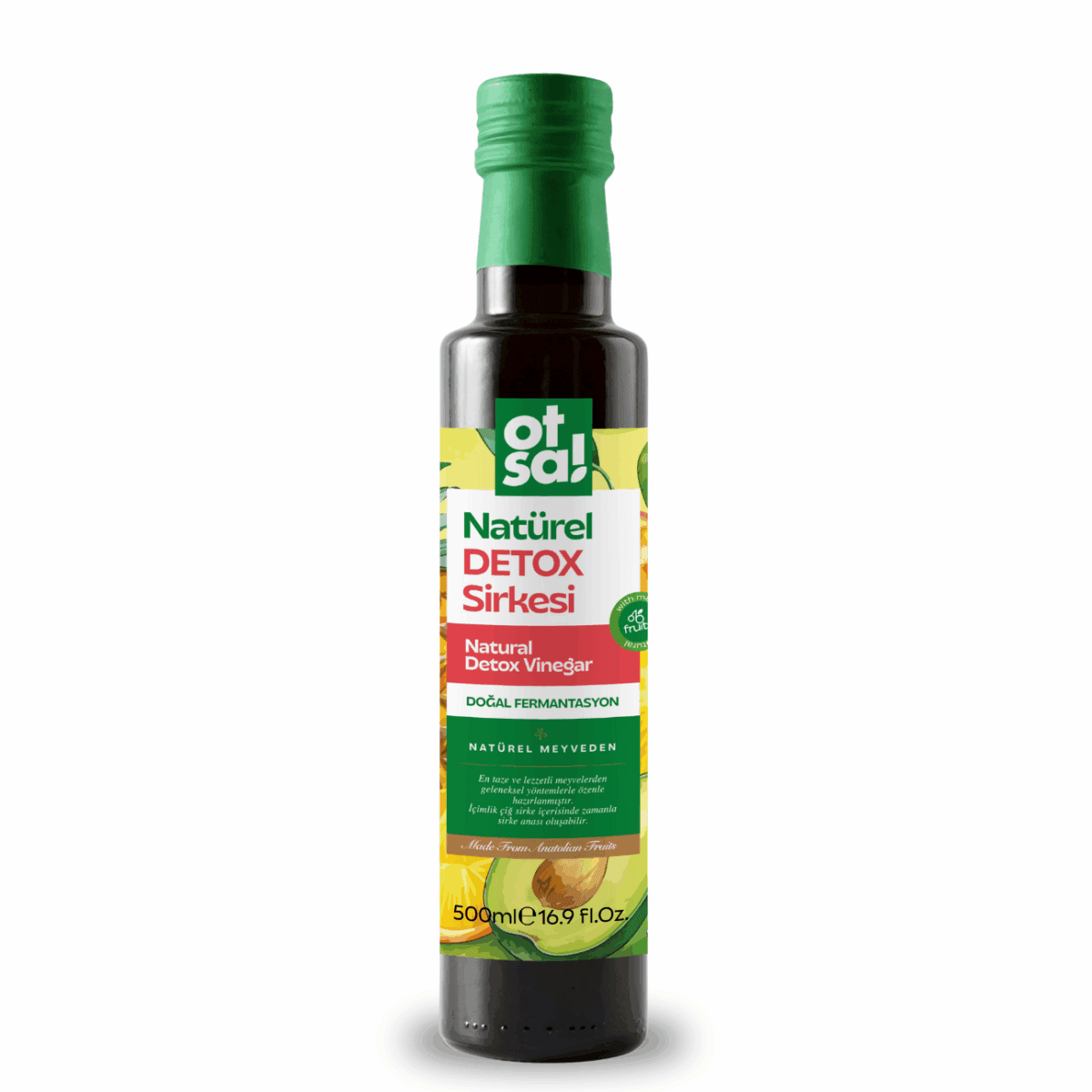 Otsa Detox Sirkesi 500 mL x 12 Adet