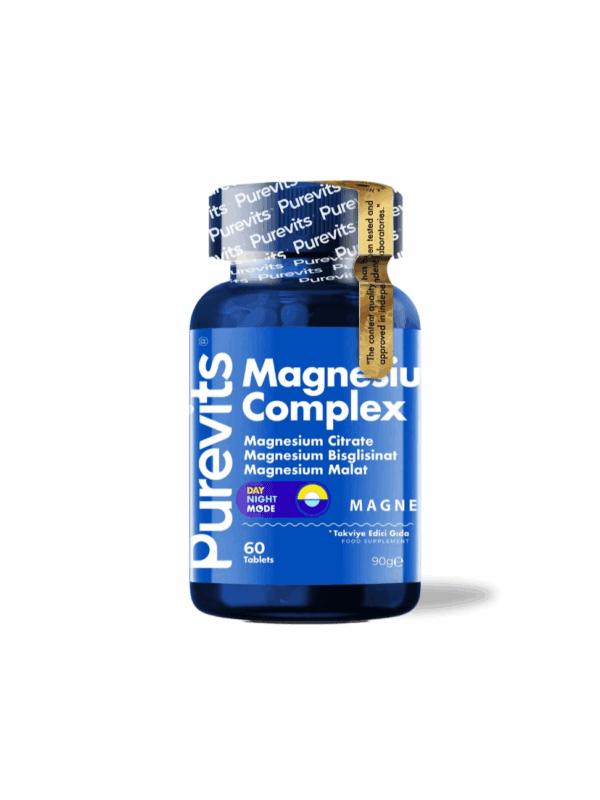 Purevits Magnezyum 200 mg 60 Tbl x 6 Adet