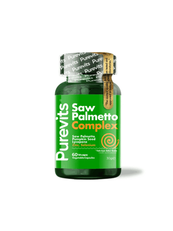 Purevits Saw Palmetto Complex 60 Kps x 6 Adet