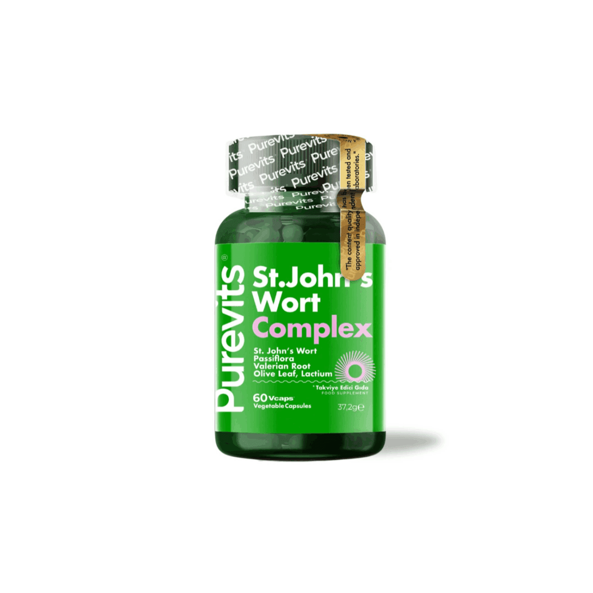 Purevits St. John's Wort 60 Kps x 6 Adet