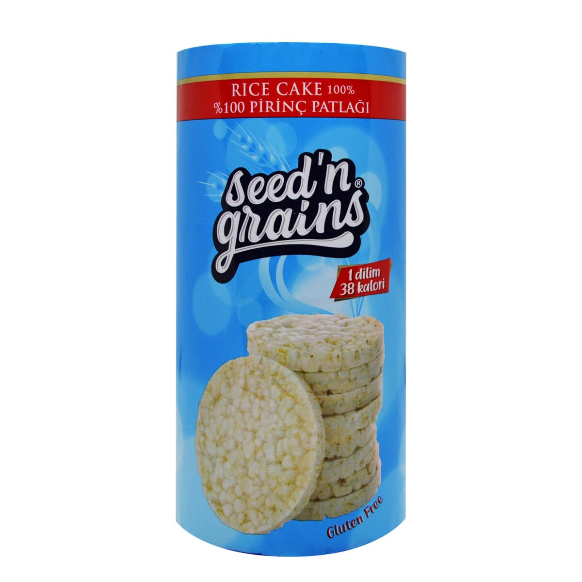 Seed'n Grains %100 Rice Cake 135 g x 6 Adet