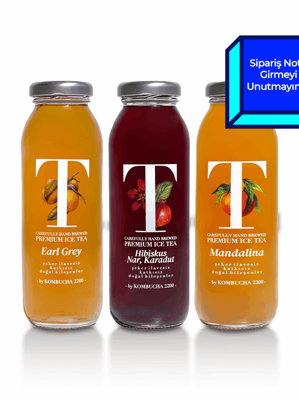 T-Premium Ice Tea Karışık 250 mL x 24 Adet