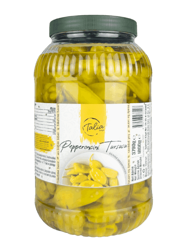 Talia Pepperoncini Biber Turşusu 3790 g x 4 Adet
