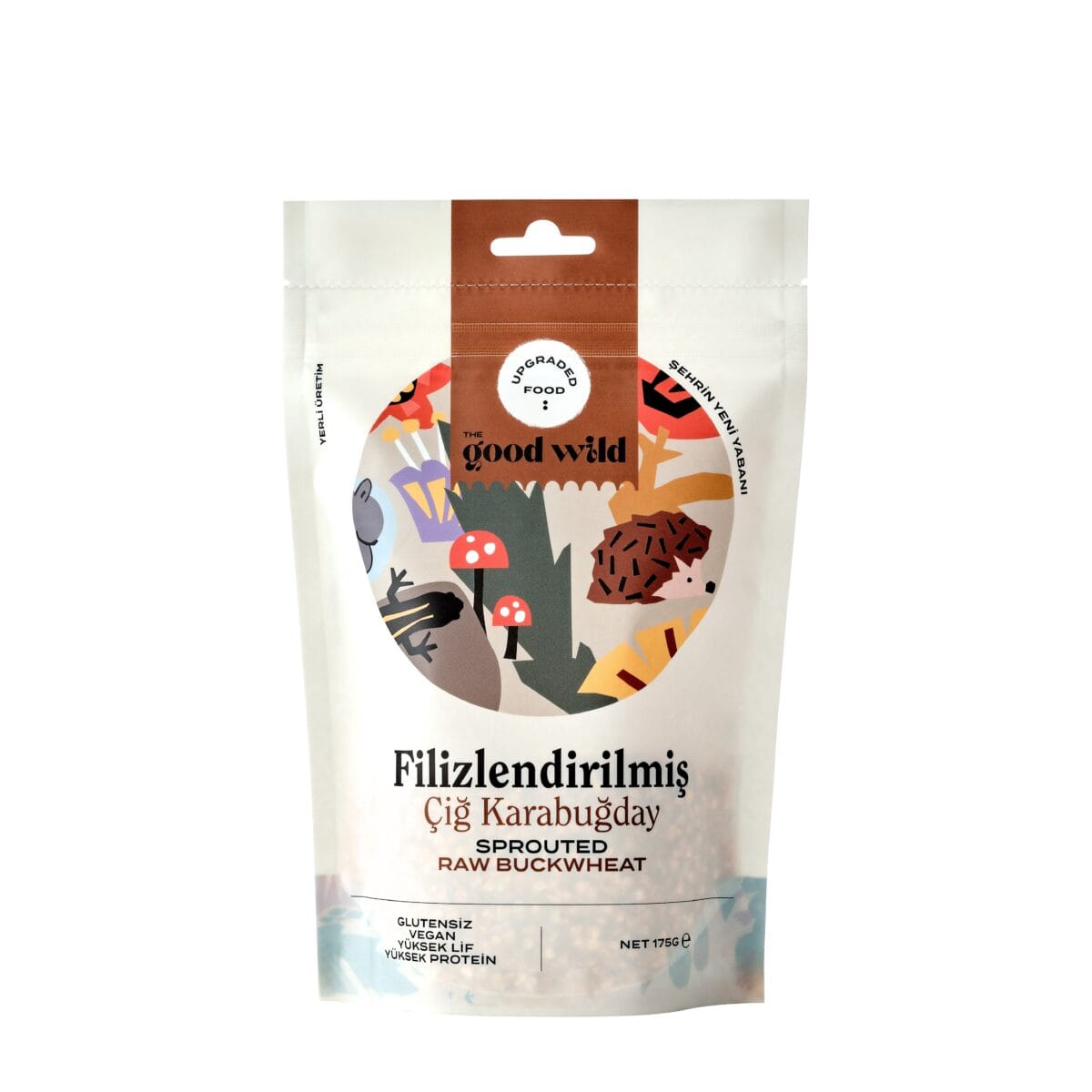 The Good Wild Filizl. Çiğ Karabuğday 175 g
