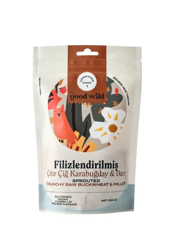 The Good Wild Filizl. Çıtır Çiğ Kara. & Darı 150 g