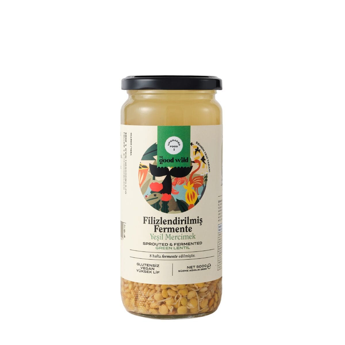 The Good Wild Filizl. Fermente Yeşil Merc. 500 g