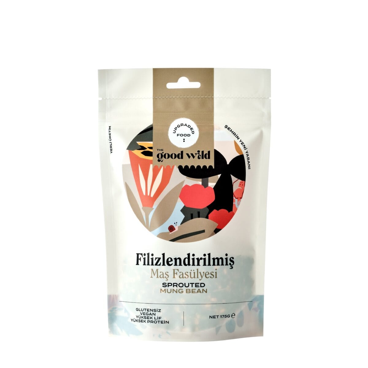 The Good Wild Filizlendirilmiş Maş Fasulyesi 175 g