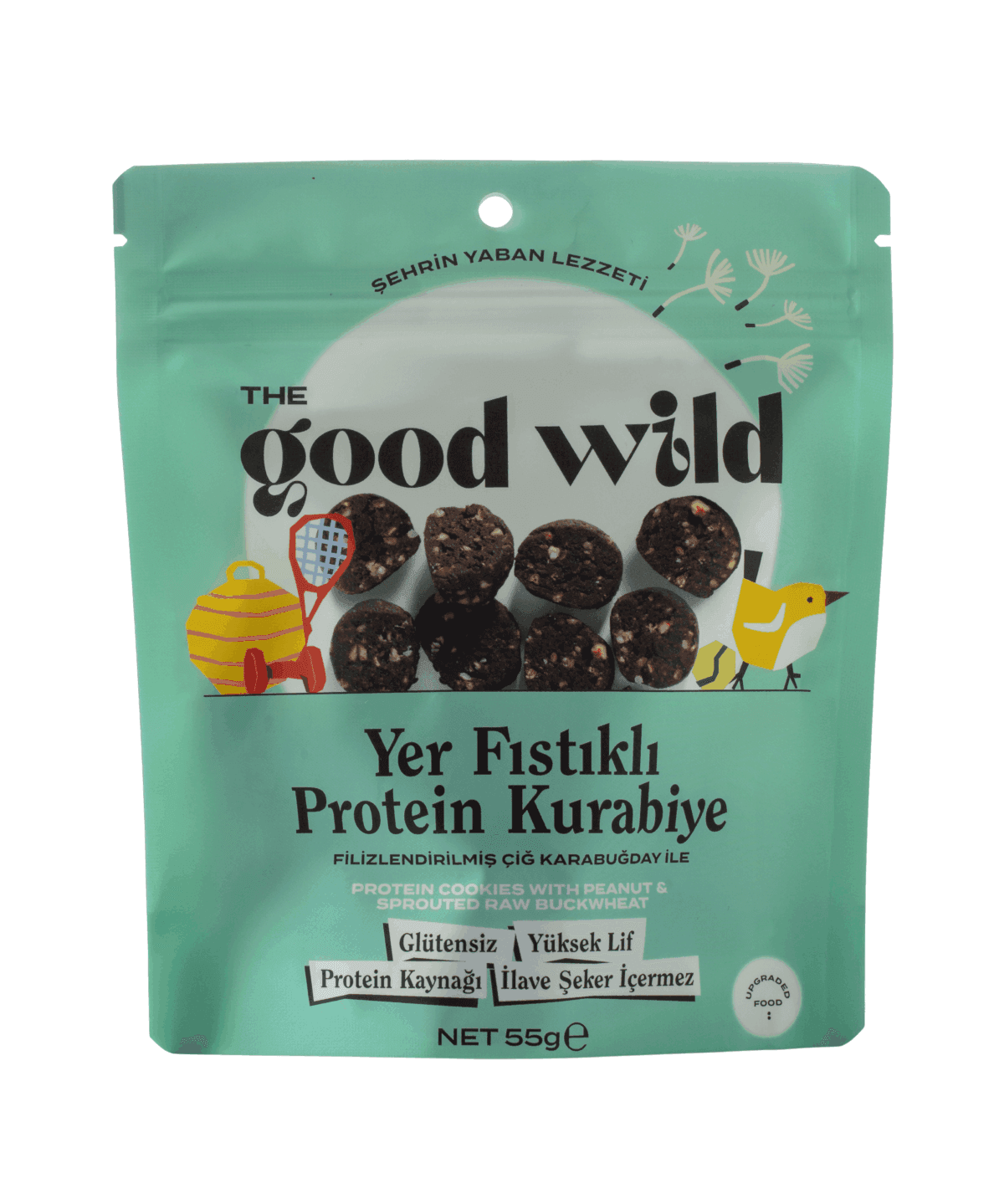 The Good Wild Yer Fıstıklı Protein Kurabiye 55 g