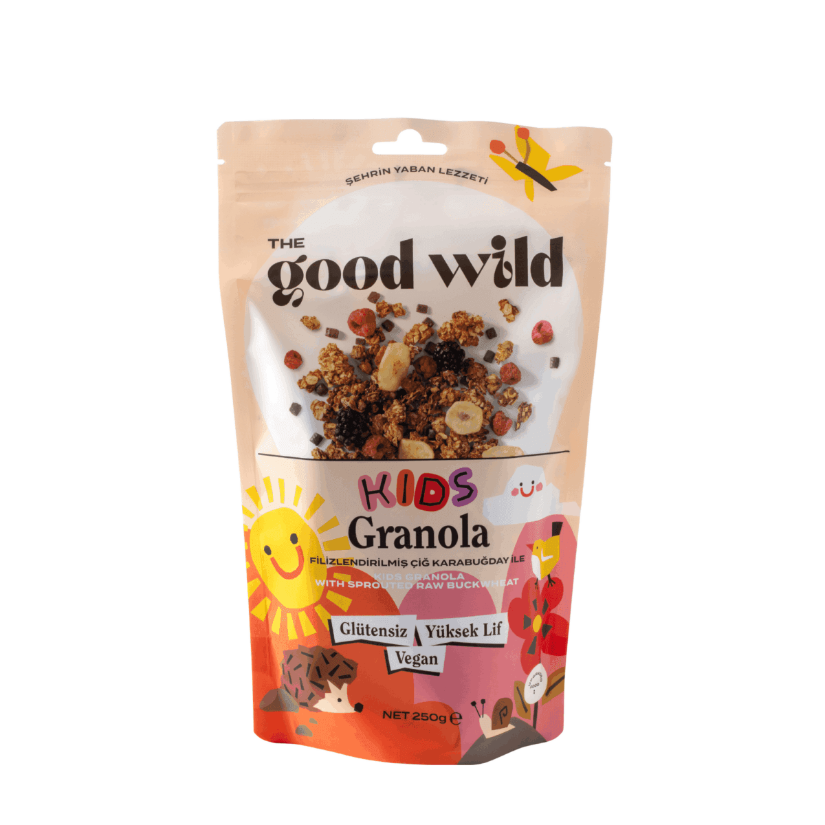 The Good Wild Kids Granola 250 g