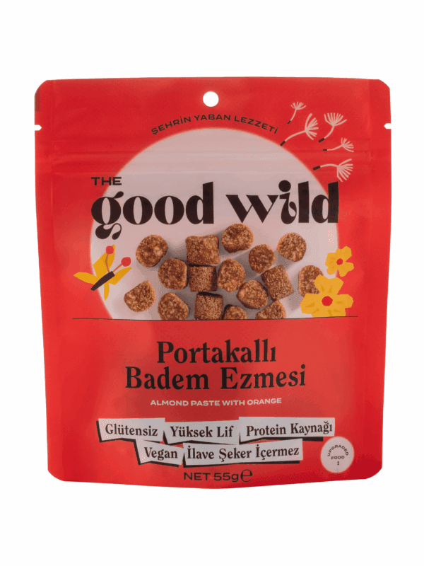The Good Wild Portakallı Badem Ezmesi 55 g