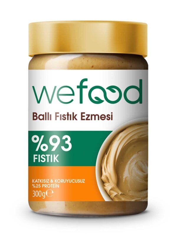Wefood Ballı Fıstık Ezmesi 300g