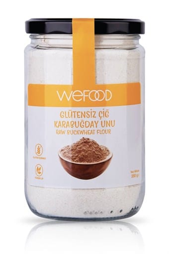 Wefood Glutensiz Çiğ Karabuğday (Greçka) Unu 350g