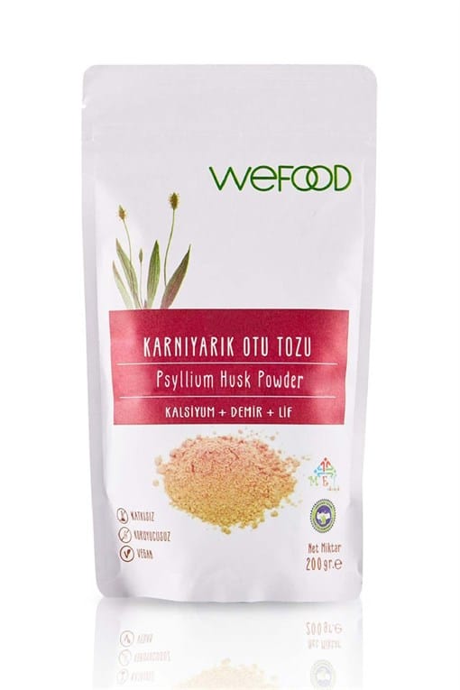 Wefood Karnıyarık (Psyllium) Otu Tozu 200g