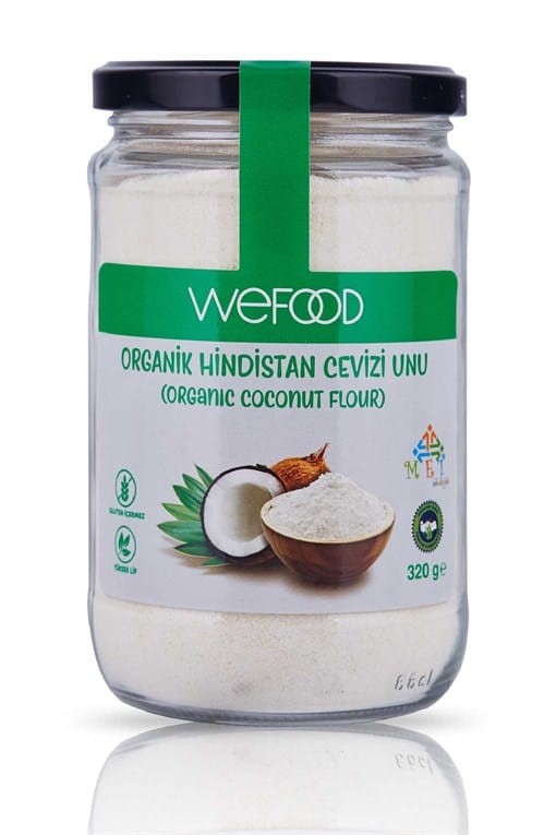 Wefood Organik Hindistan Cevizi Unu 320 g