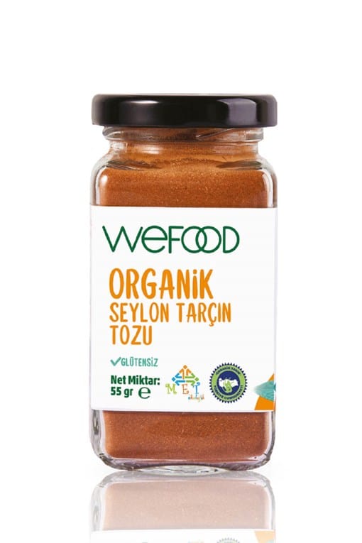 Wefood Organik Seylon Toz Tarçın 55 g