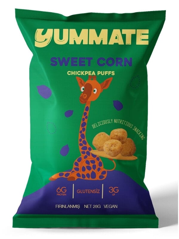 Yummate Süt Mısır Aromalı Nohut 28g x 18