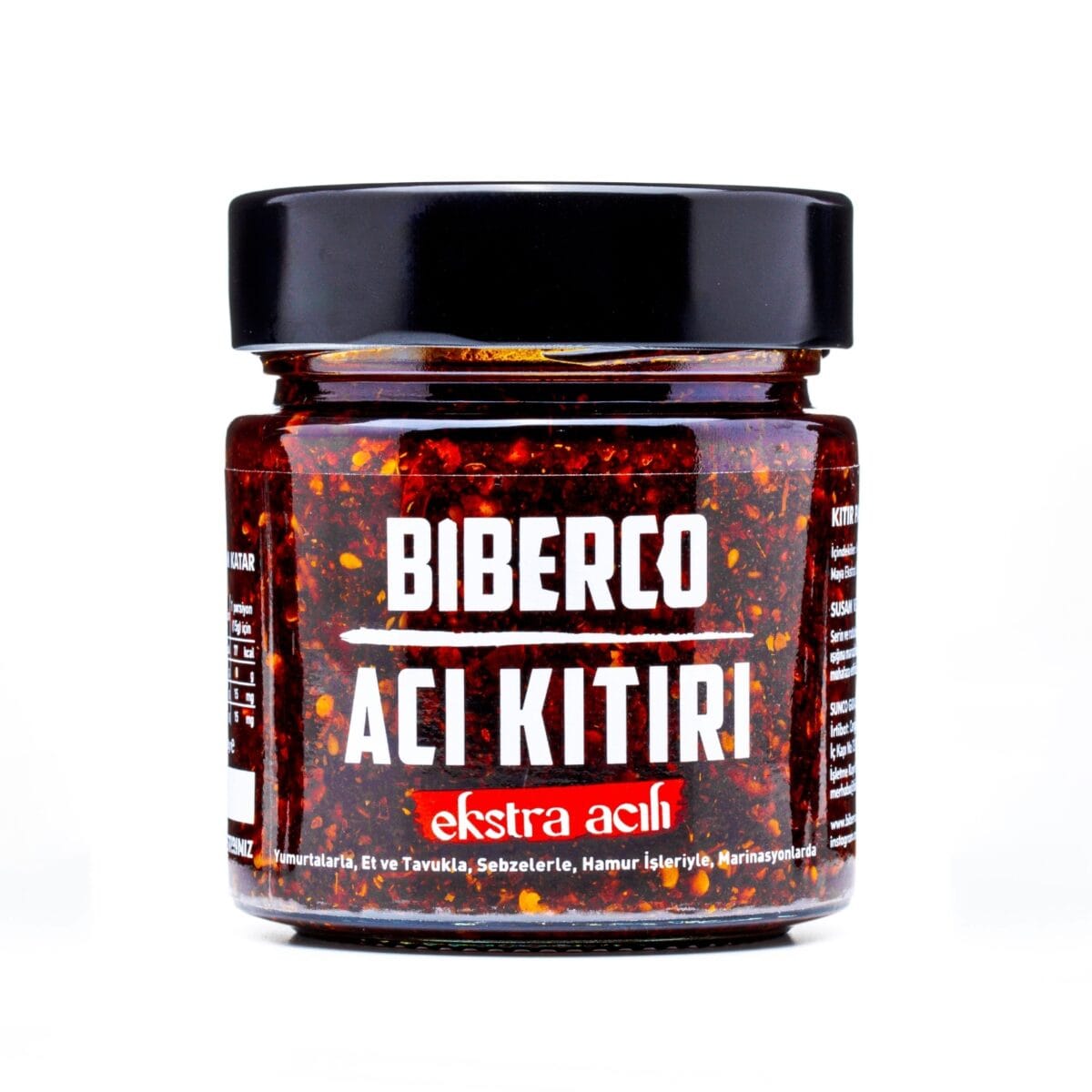Biberco Ekstra Acılı Acı Kıtırı 200 g x 16 Adet