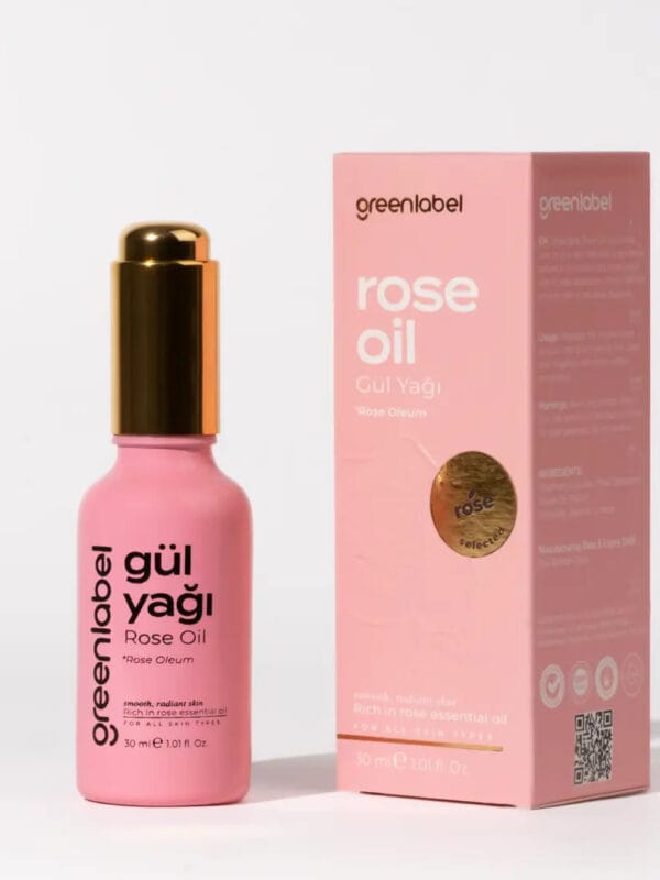 Greenlabel Gül Yağı with Orijinal Rose Oil Conc. 30 mL x 12 Adet