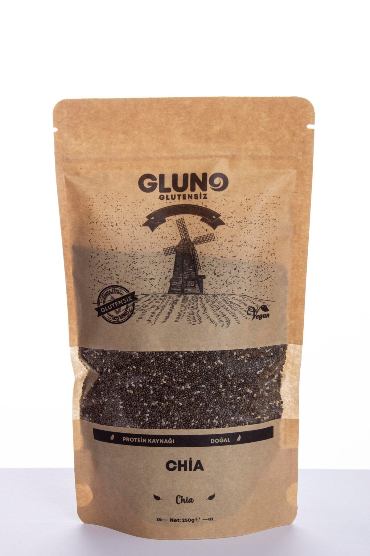 Gluno Glutensiz Chia 250 g