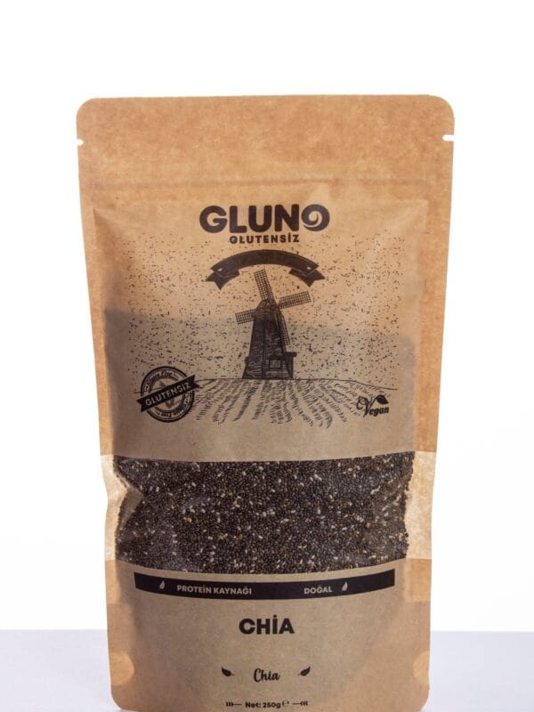 Gluno Glutensiz Chia 250 g