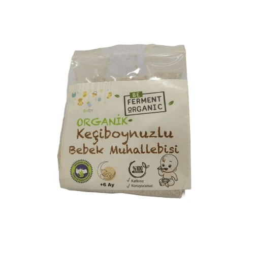 Beferment Organic Keçiboynuzlu Muhallebi 180 g x 4 Adet