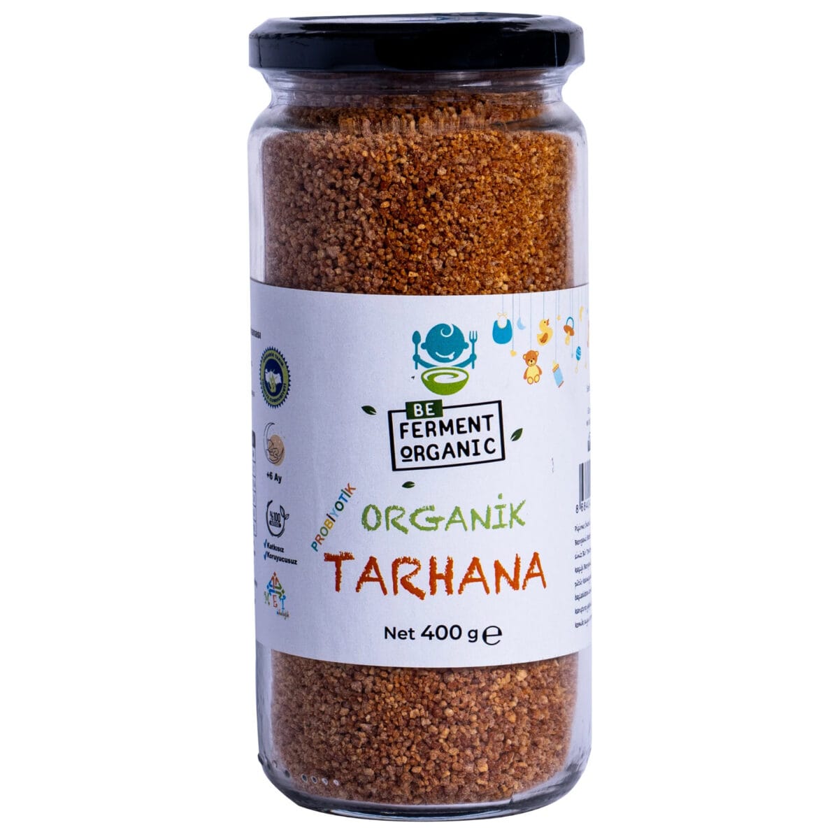 Beferment Organic Bebek Tarhanası 400 g x 4 Adet