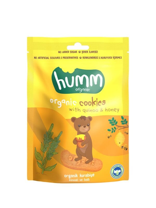 Humm Organic Ballı Kinoalı Kurabiye 55 g