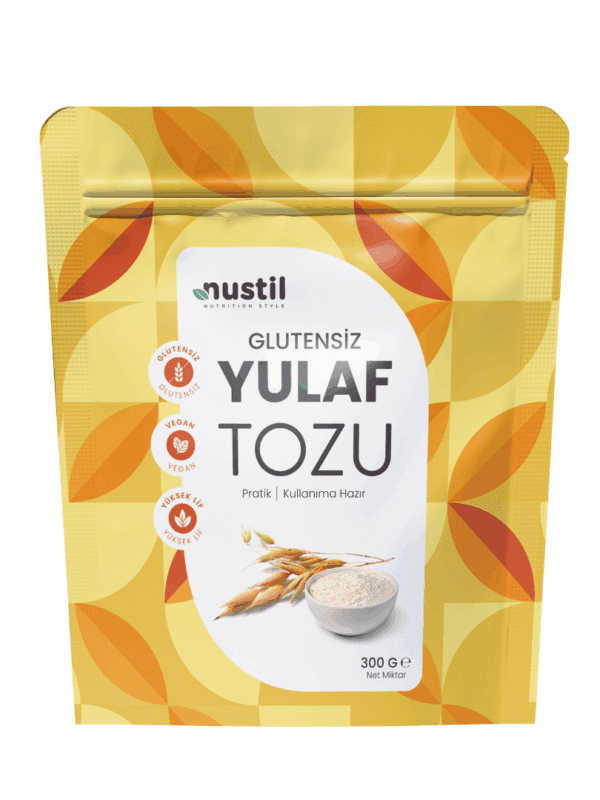 Nustil Glutensiz Yulaf Tozu 300 g x 6 Adet