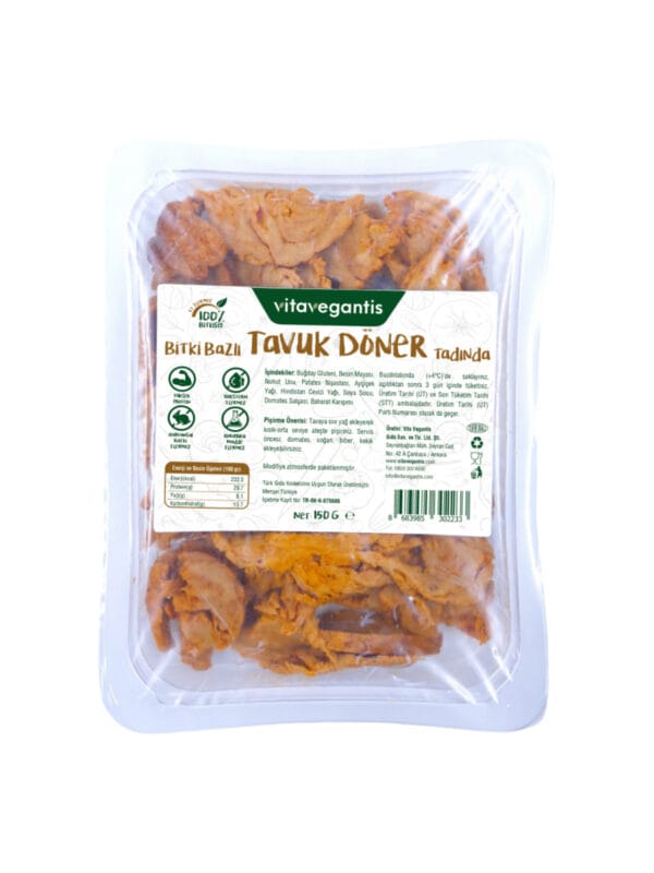 Vita Vegantis Vegan Tavuk Döner 150 g
